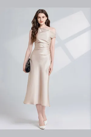 JC Collection Women Sheath Midi Dress