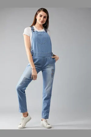 Miss Chase Women Harmonic Horizon Denim Dungarees