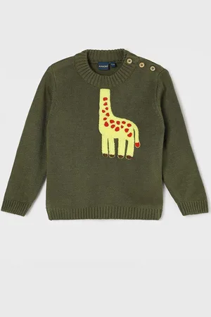 Lifestyle Boys Embroidered Round Neck Long Sleeves Pullover