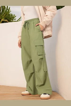 DressBerry Women Army Chic Cargo-Style Trousers