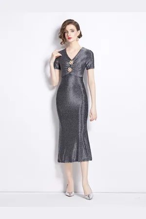 JC Collection Women Bodycon Midi Dress