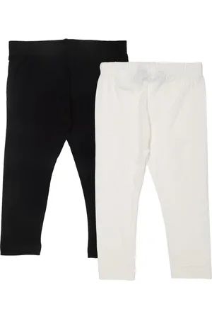 De Moza Girls Pack Of 2 Ankle-Length Leggings