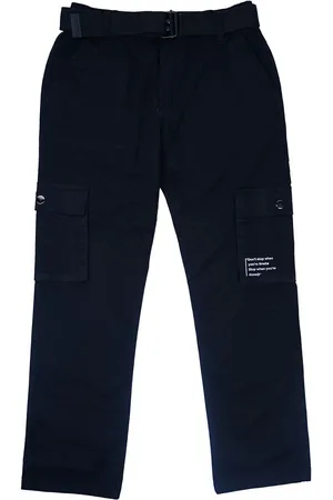 CAVIO Boys Comfort Cotton Cargos Trousers