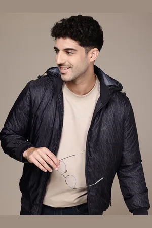 Nautica Brand Logo Printed Hooded Padded Jacket
