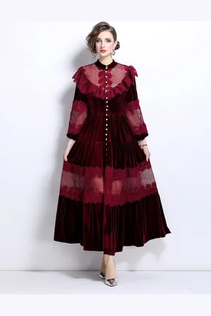 JC Collection Women Fit and Flare Midi Dress