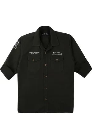 CAVIO Boys Comfort Opaque Casual Shirt