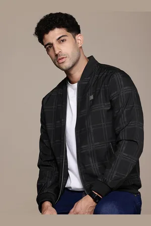 Nautica Checked Bomber Jacket
