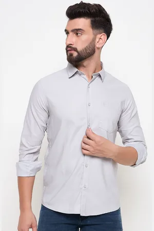 Duke Men Slim Fit Opaque Casual Shirt