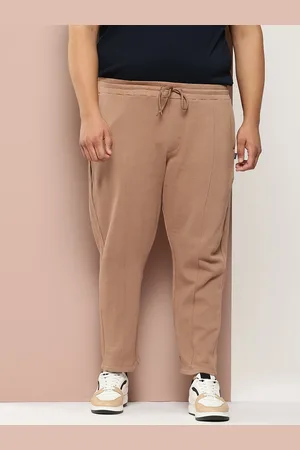 Sztori Men Plus Size Solid Track Pants