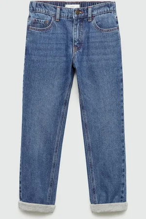 MANGO Boys Pure Cotton Light Fade Jeans