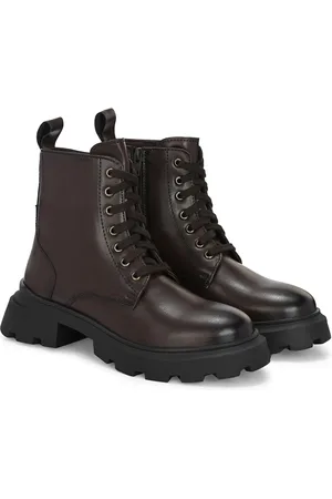 Delize Women High-Top Lace-Ups Winter Boots