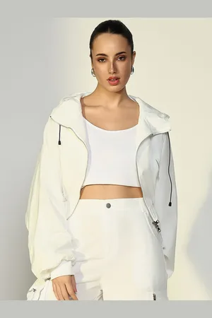 SHOWOFF Women Windcheater Crop Bomber Jacket