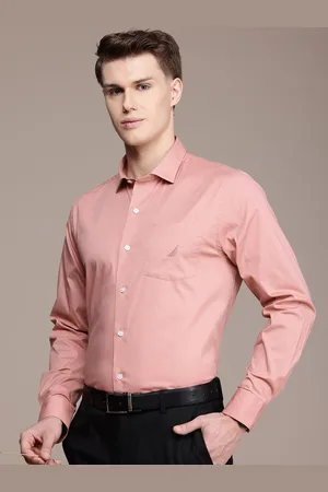 Nautica Pure Cotton Classic Slim Fit Opaque Formal Shirt