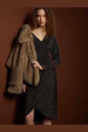 VERO MODA Women Embellished Wrap Dress