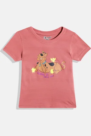 Eteenz Girls Scooby-Doo Printed T-shirt