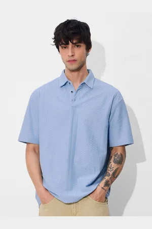 The Souled Store Men Polo Collar T-shirt