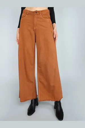 Guti Women Wide Leg High-Rise Jeans