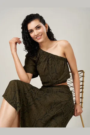 Pantaloons Cotton Crop Top