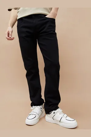 Lifestyle Men Straight Fit High-Rise Jeans