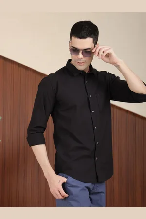 Cobb Men Slim Fit Opaque Casual Shirt