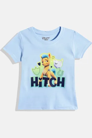 Eteenz Girls Hitch Printed T-shirt