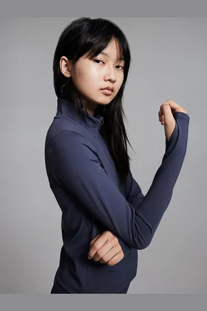 H&M Girls Sports jacket in SoftMove