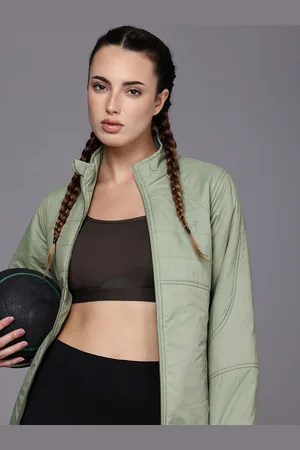 HRX Runonclouds Rapid-Dry Antimicrobial Finish Running Padded Jacket