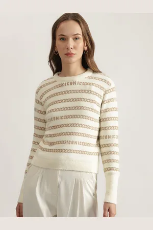 ICONIC Women Printed Pullover