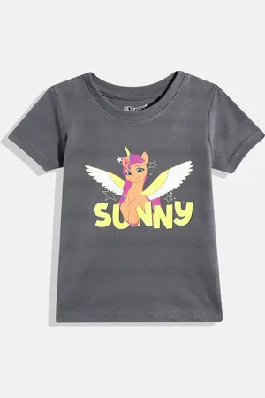 Eteenz Girls Sunny Printed T-shirt