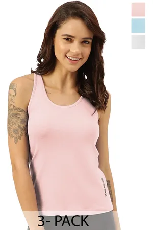 FREECULTR Women Pack of 3 Tank Top