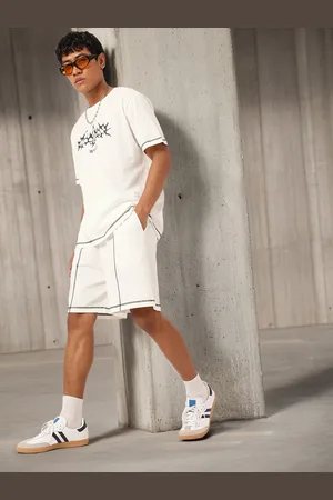Kook N Keech Sleek Streetwear Printed Relaxed T-shirt With Shorts Co-Ords Set