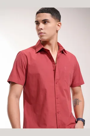 Ketch Men Solid Slim Fit Casual Shirt