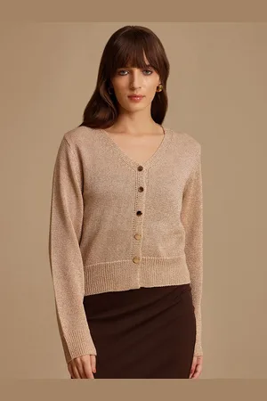 Kazo Women Knitted Cardigan