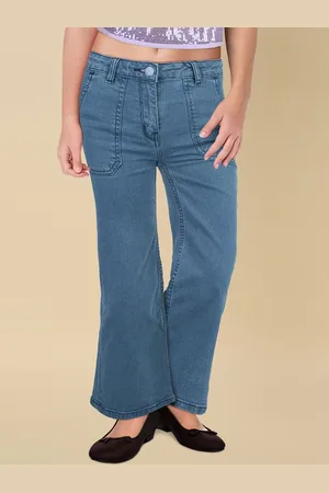 Allen Solly Girls Mid Rise Clean Look Jeans