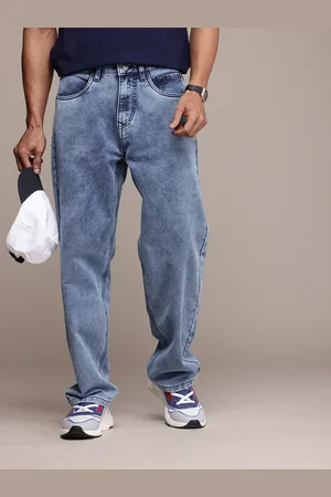 WROGN Men Loose Fit Light Fade Stretchable Jeans