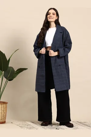 Mast & Harbour Checked Overcoat