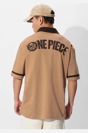 The Souled Store Men Typography Printed Polo Collar T-shirt