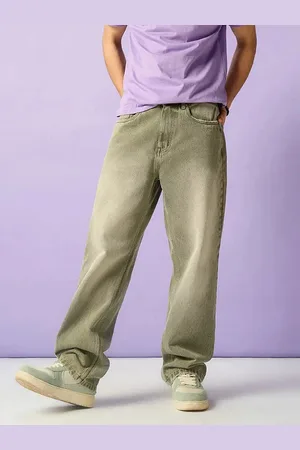 FREAKINS Men Jean Relaxed Fit Heavy Fade Jeans