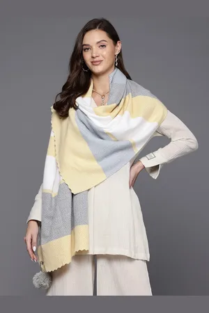 Cayman Striped Woollen Stole
