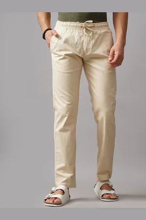PAUL STREET Men Relaxed Straight Fit Trousers