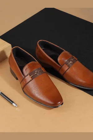 Metro Men Round Toe Formal Loafers