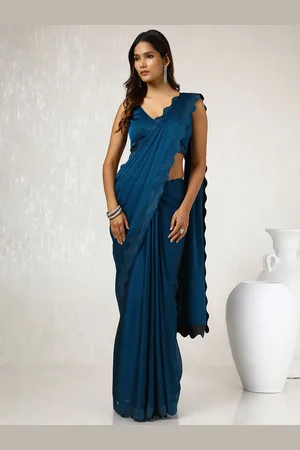 Soch Embellished Beads and Stones Pure Chiffon Saree