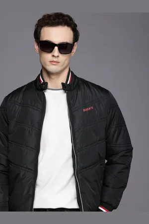 DUCATI Stand Collar Solid Padded Jacket