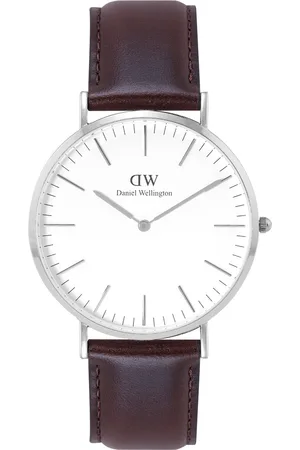 Daniel Wellington Men Dial & Leather Straps Analogue Watch DW00100023K