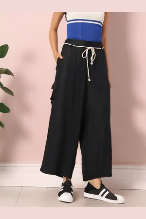 DressBerry Women Refined Roots Belted Cargo Trousers