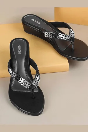 All Things Mochi Women Embellished Wedge Heel Sandals