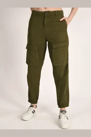 Roadster The Lifestyle Co Mid Rise Cargo Trousers