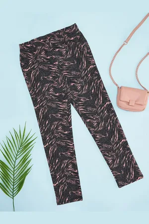 Pantaloons Girls Slim Fit Printed Jeggings