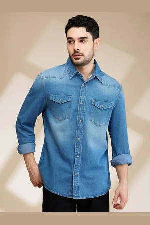 Being Human Men Slim Fit Opaque Casual Shirt
