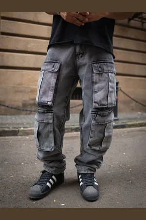 Powerlook Men Relaxed Fit Cargos Jeans